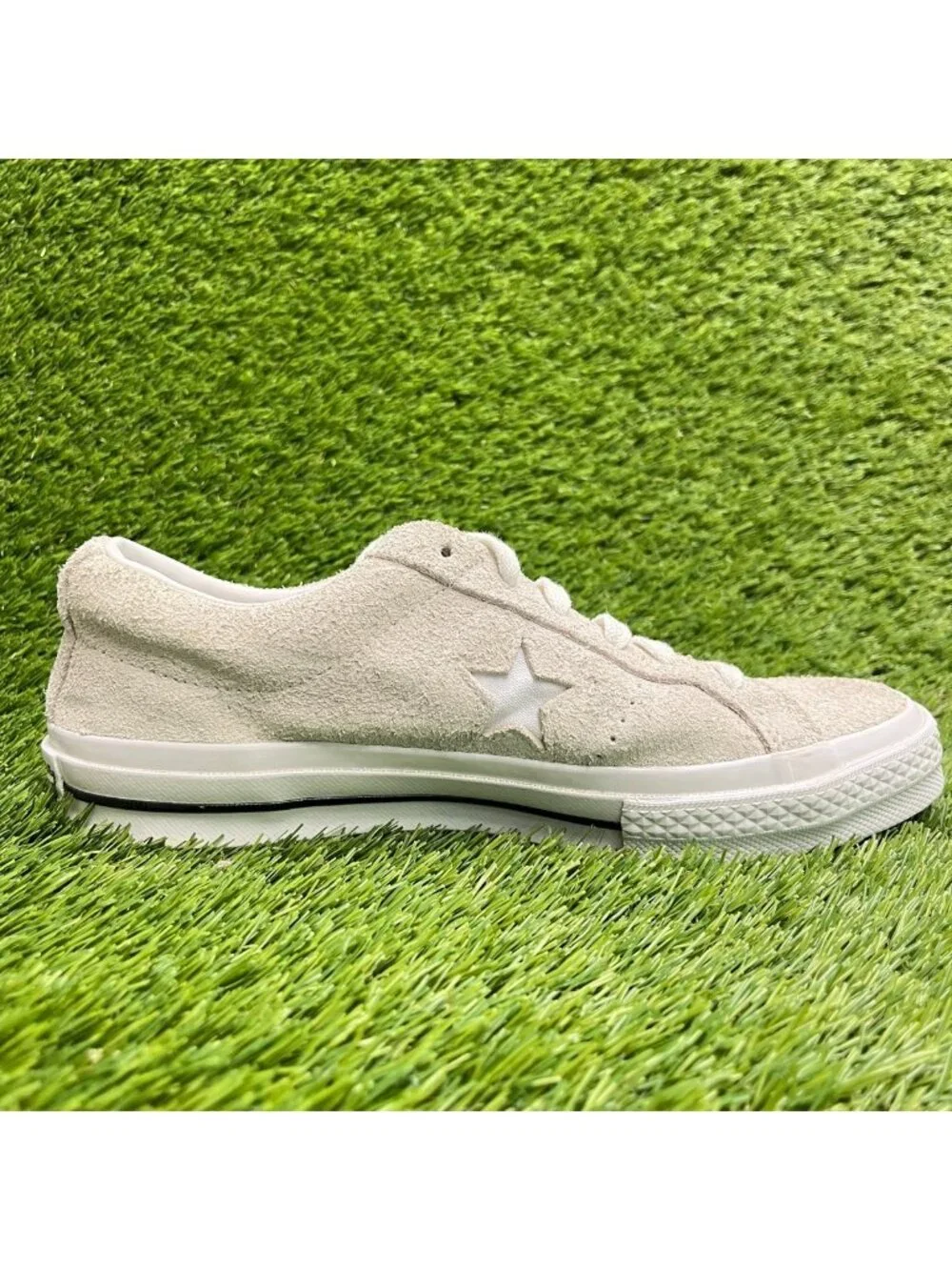 Converse One Star Low Vintage Womens Size 9 Mens 7 Cream Athletic Shoes Sneakers